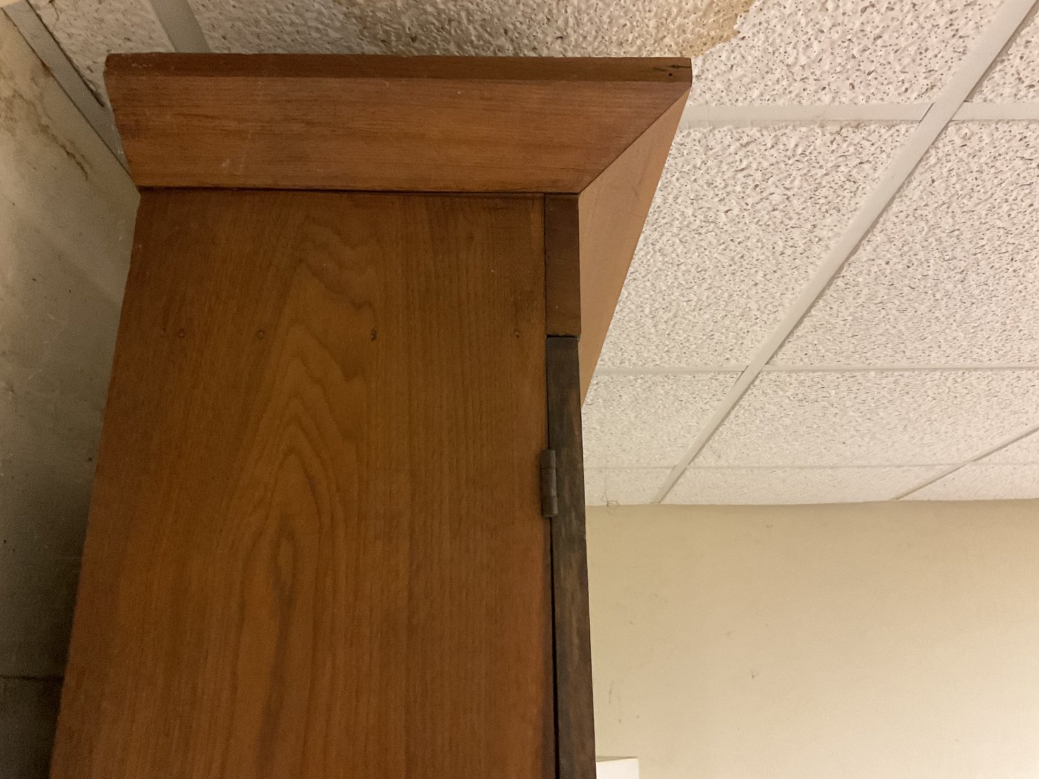 Image for Walnut Step Back Cupboard - Antique