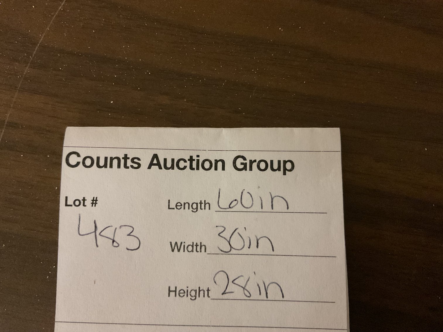 Image for Dining Table - NO Chairs