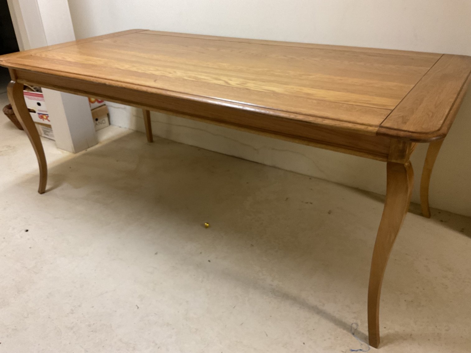 Image for Solid Oak Dining Table - No Chairs