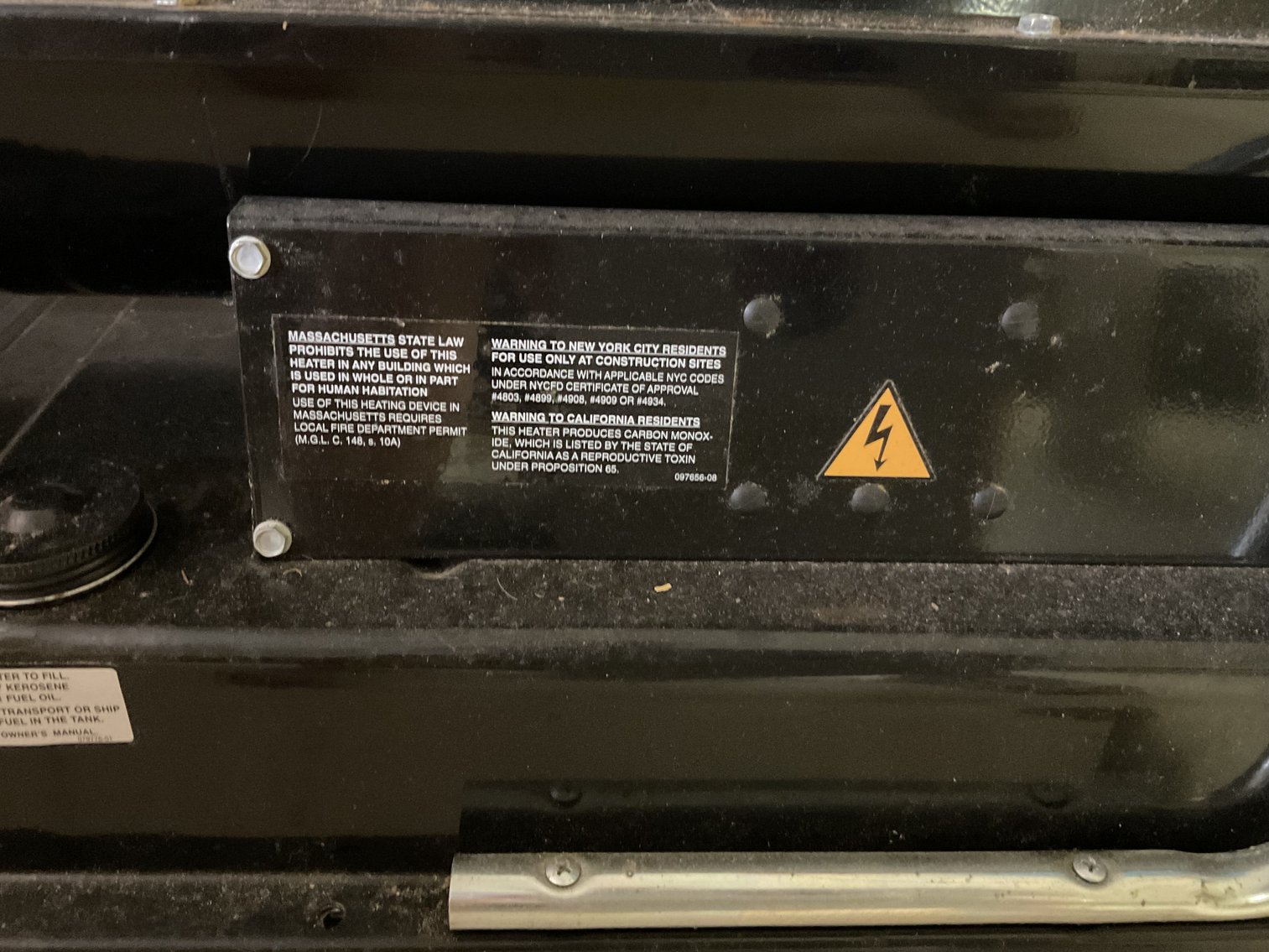 Image for Kerosene Heater with Electric Fan