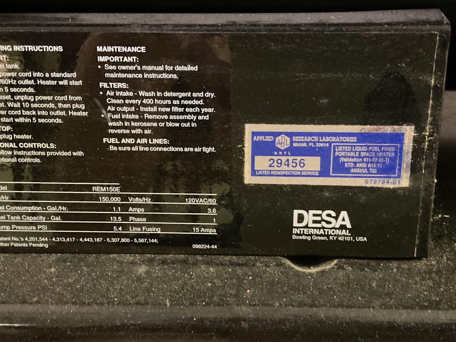 Image for Kerosene Heater with Electric Fan