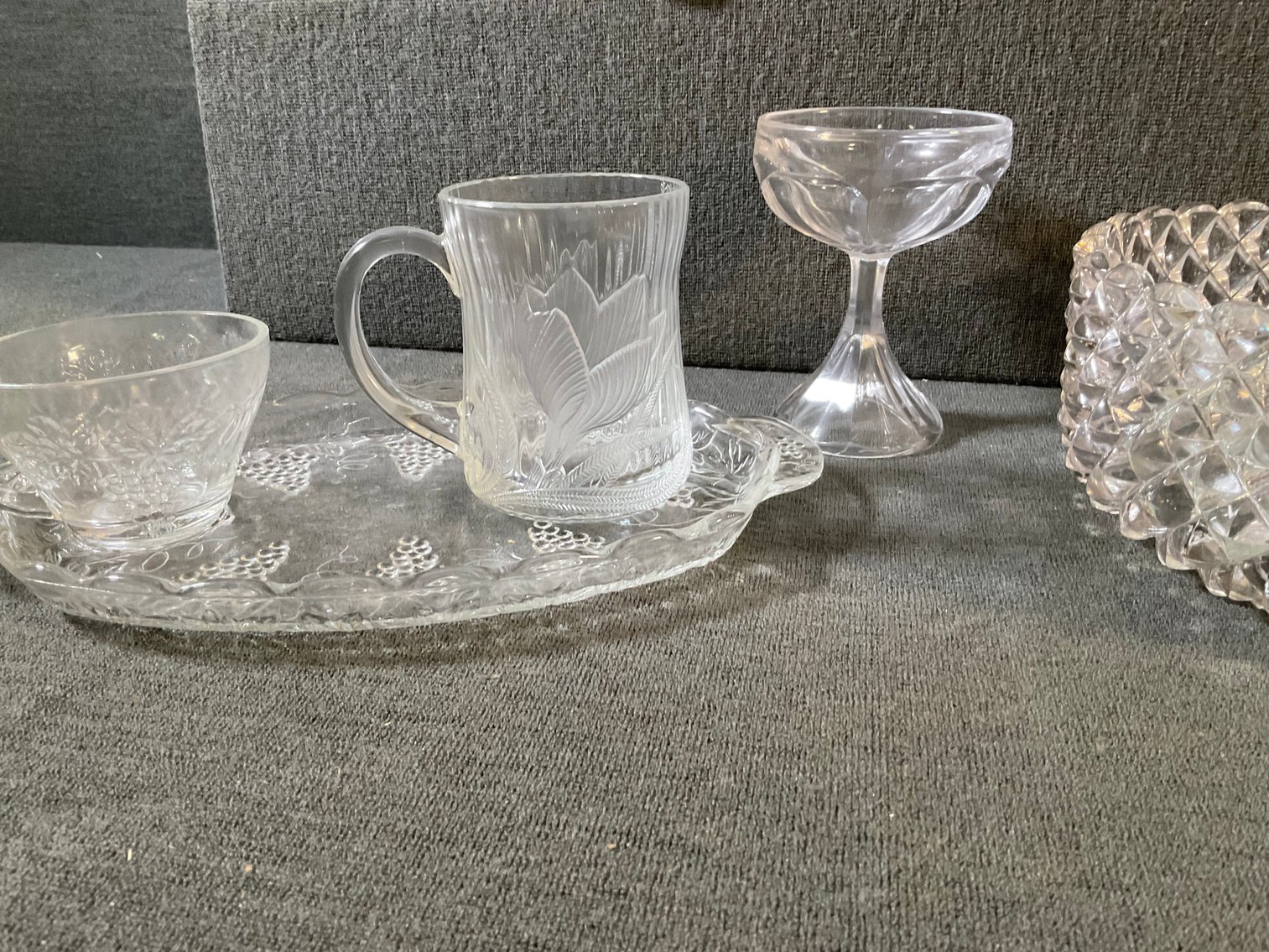 Image for Clear Pressed Glass