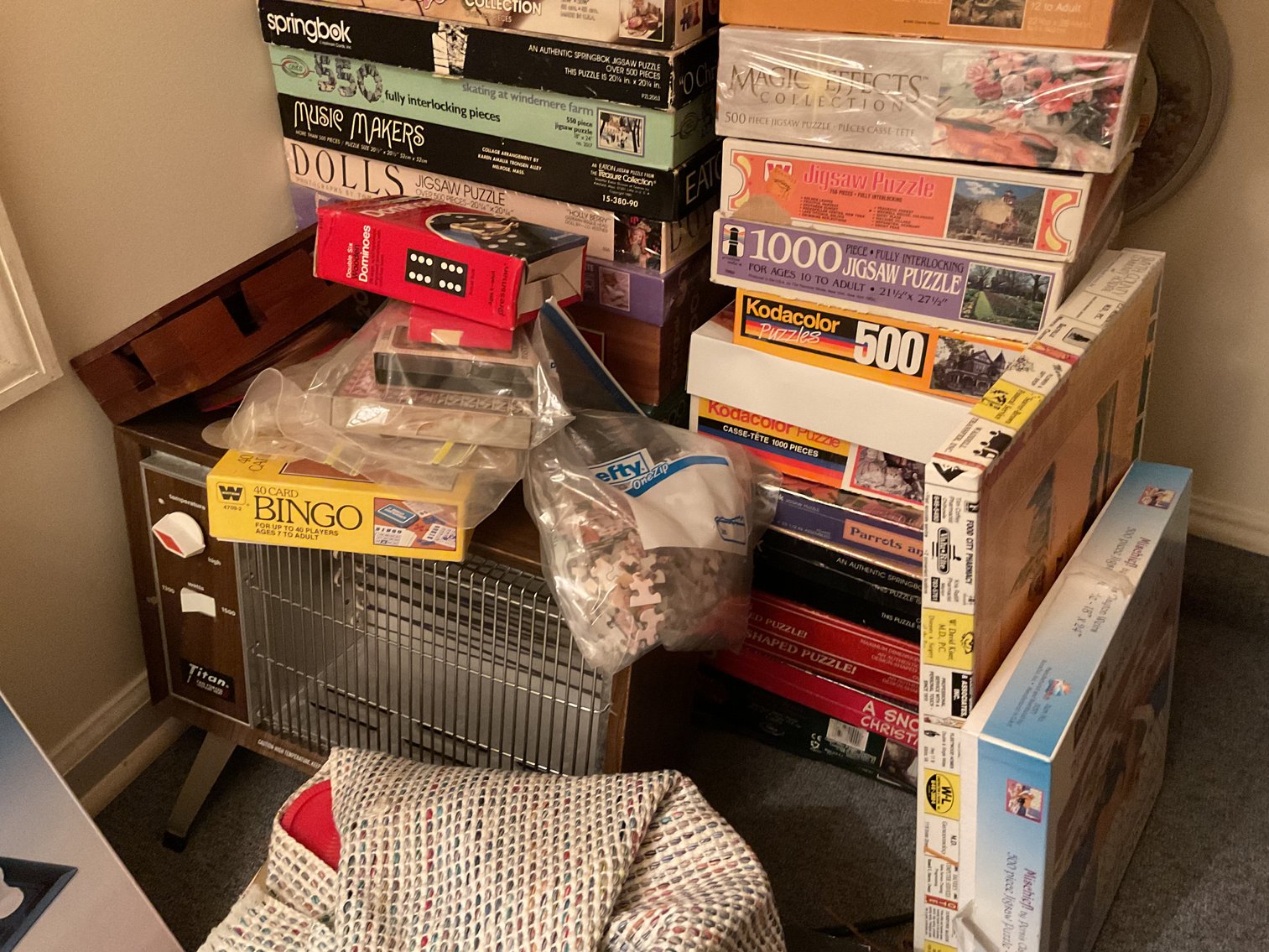Image for Large Lot of Puzzles and Games