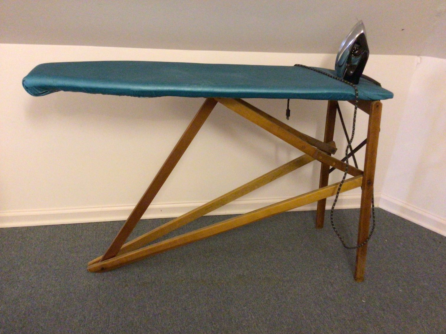 Image for Vintage Ironing Board & Iron