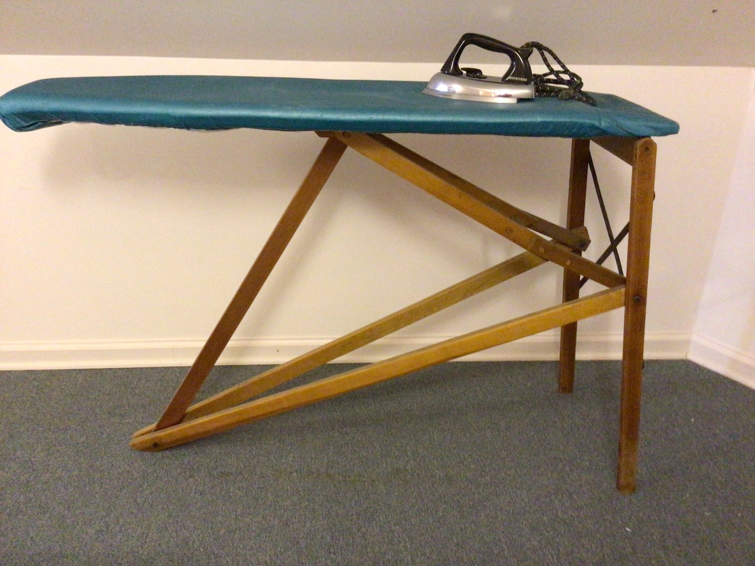 Image for Vintage Ironing Board & Iron