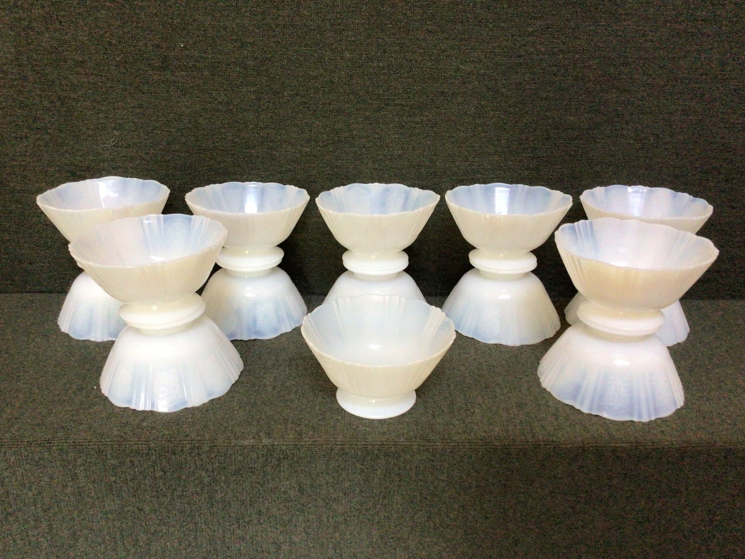 Image for MacBeth-Evans “American Sweetheart” Ice Cream Bowls & Berry Bowls