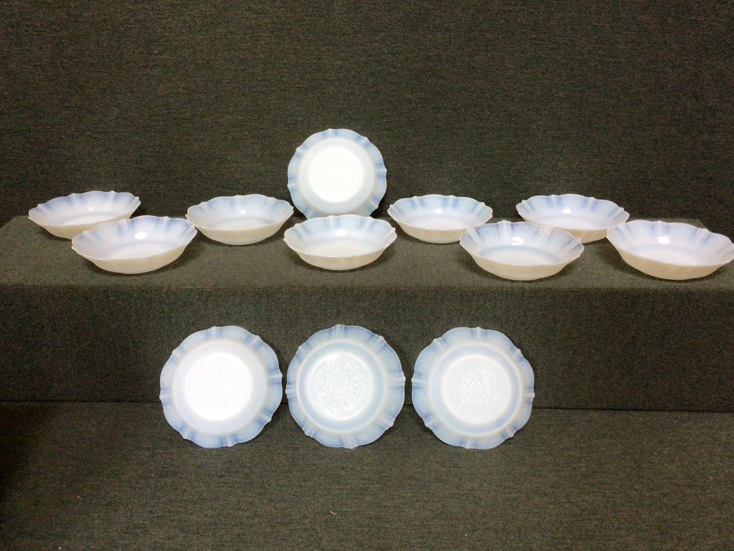 Image for MacBeth-Evans “American Sweetheart” Ice Cream Bowls & Berry Bowls