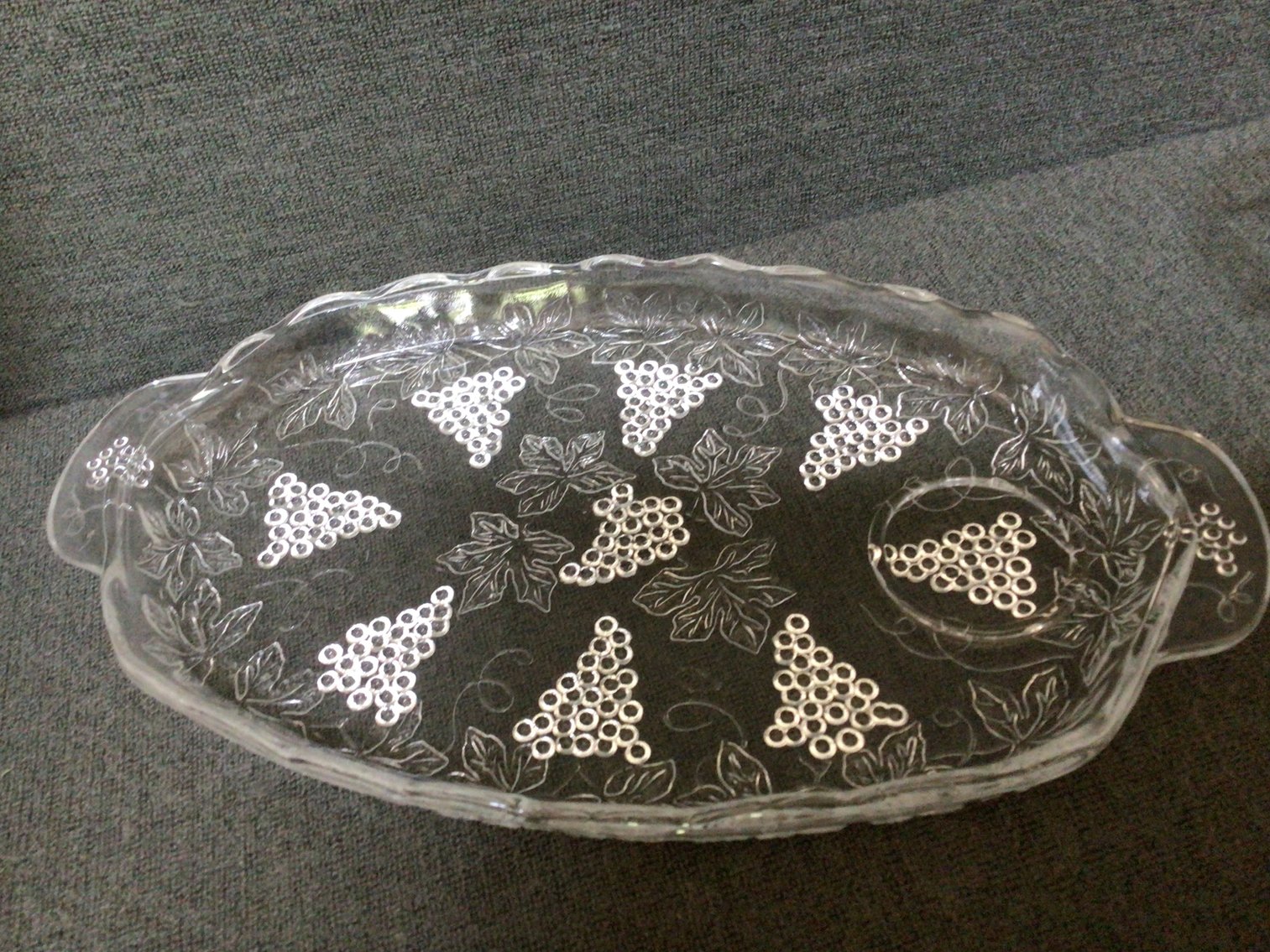 Image for Pressed Glass Snack Sets and More