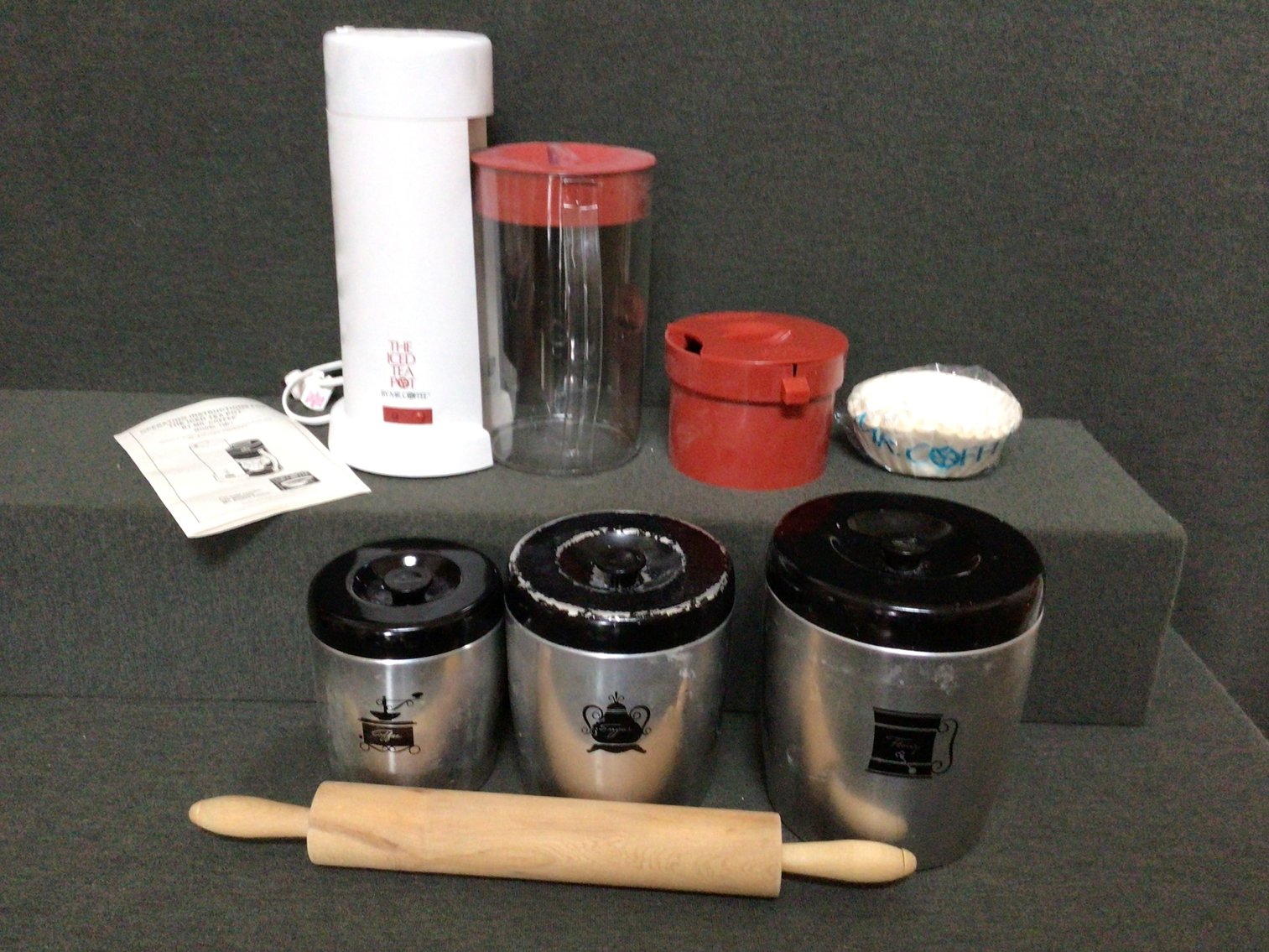 Image for Canister Set, Iced Tea Maker & More