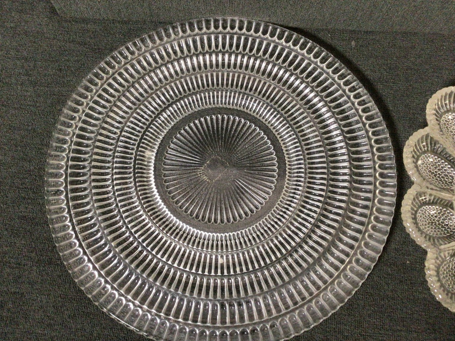 Image for Pressed Glass Serving Pieces