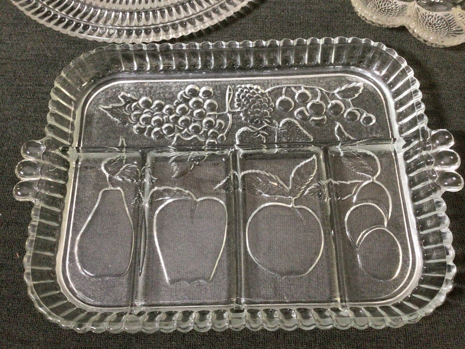 Image for Pressed Glass Serving Pieces