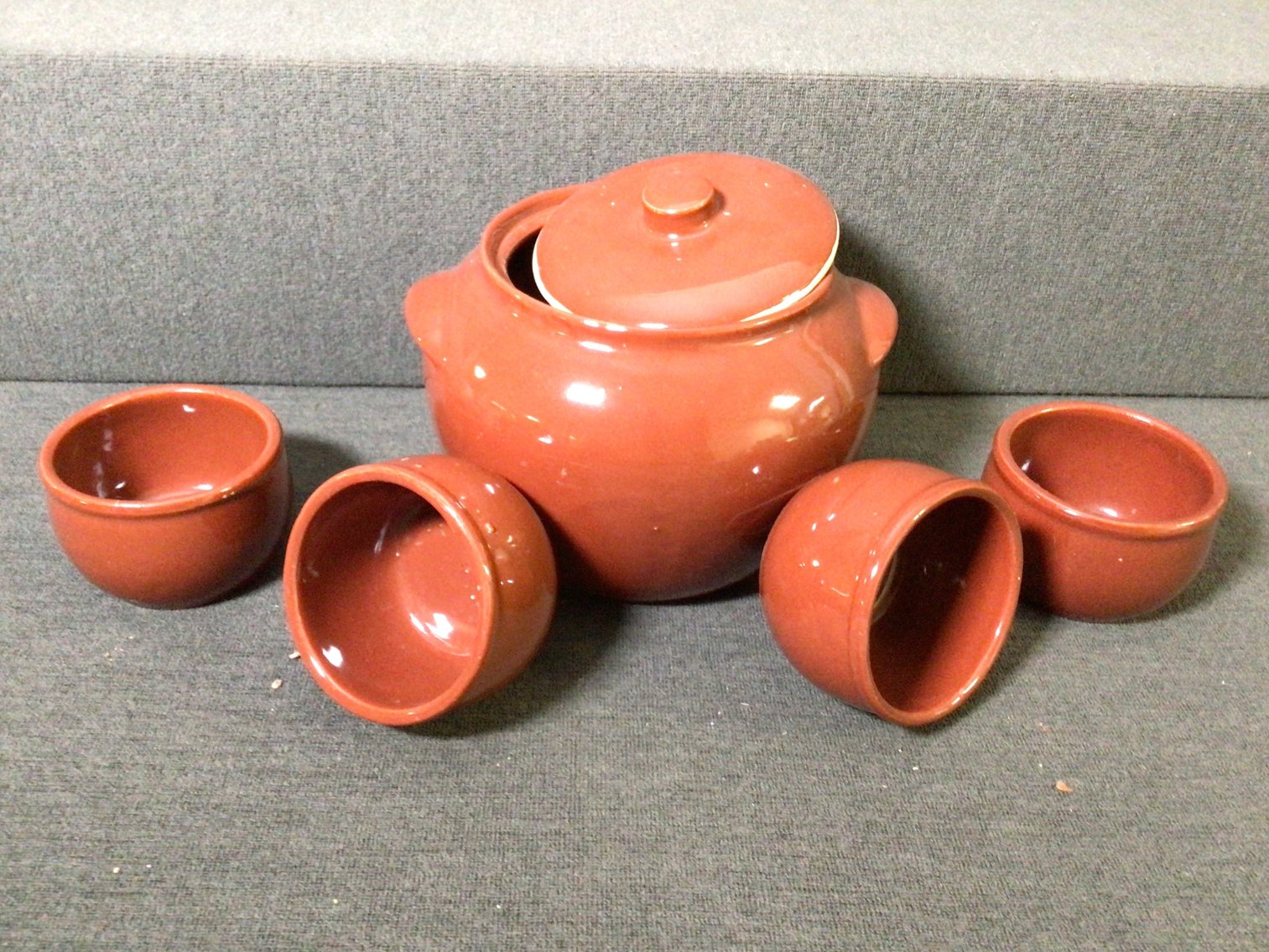 Image for Bean Pot with Bowls and More