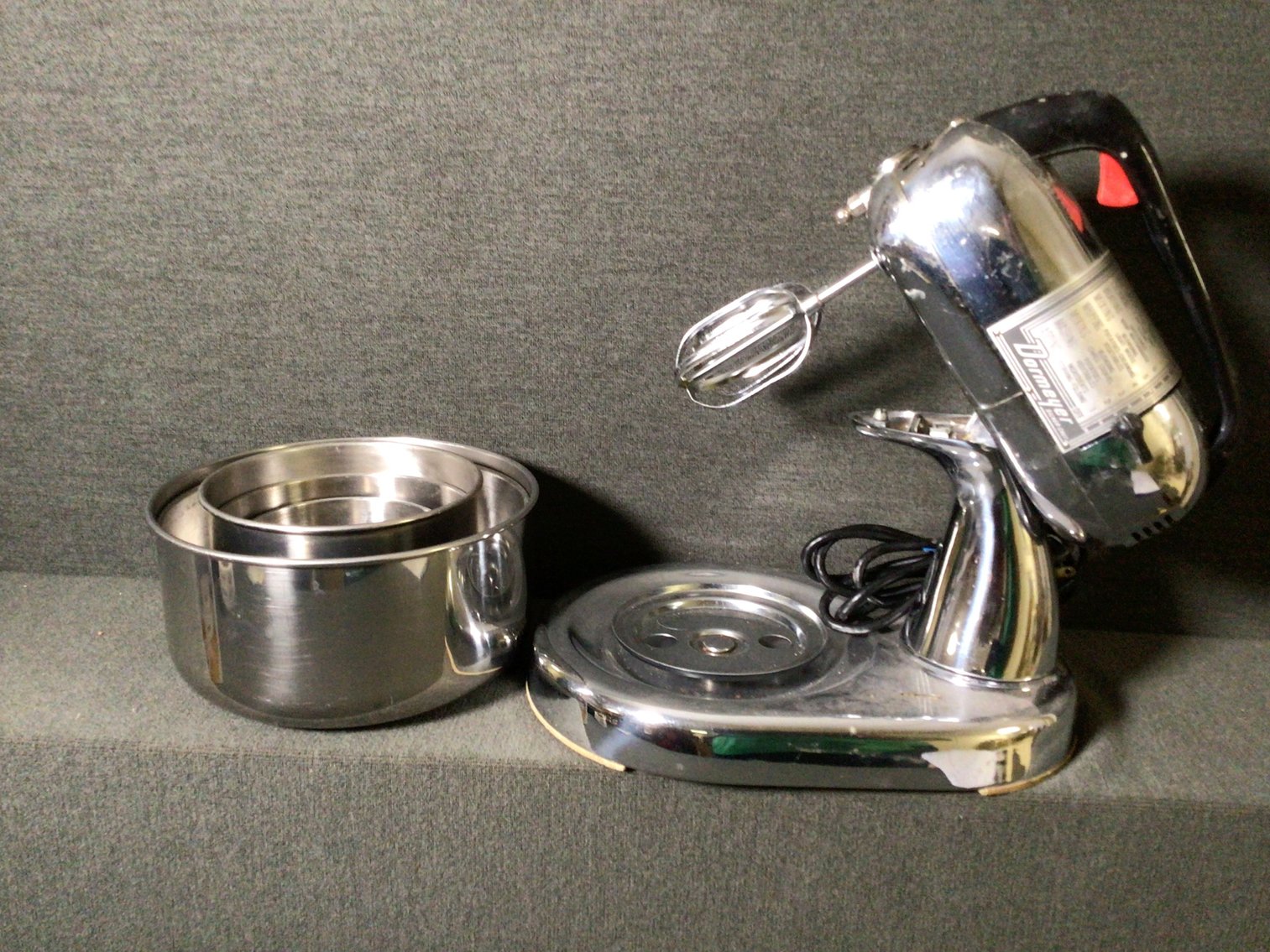 Image for 1950’s Dormeyer Stand Mixer with Bowls