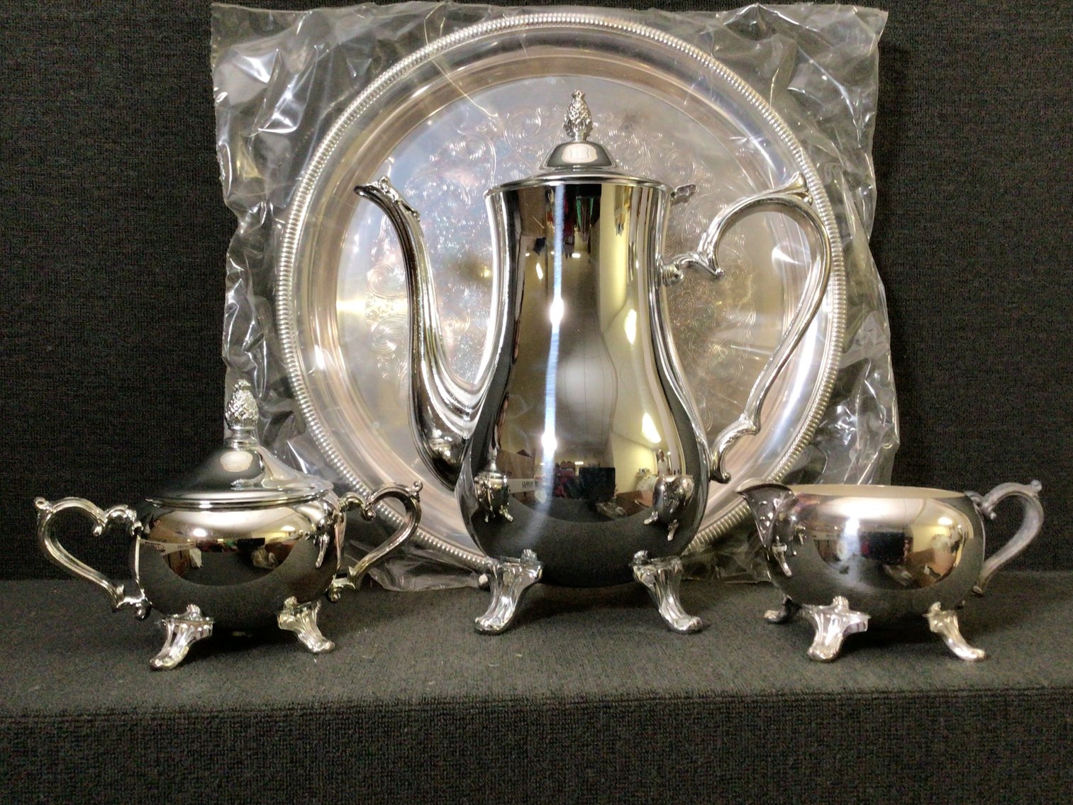 Image for Silver Plated Tea Set NIB