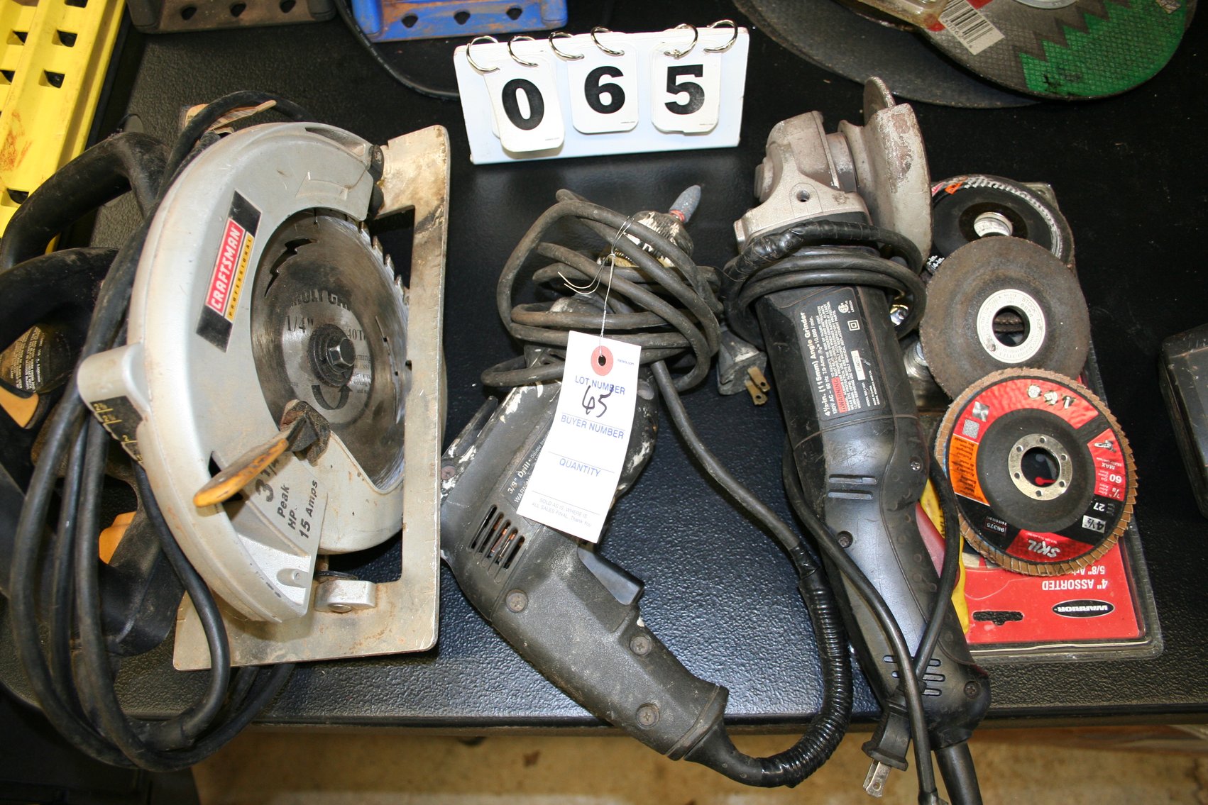 Image for Saw, Drill, Grinder