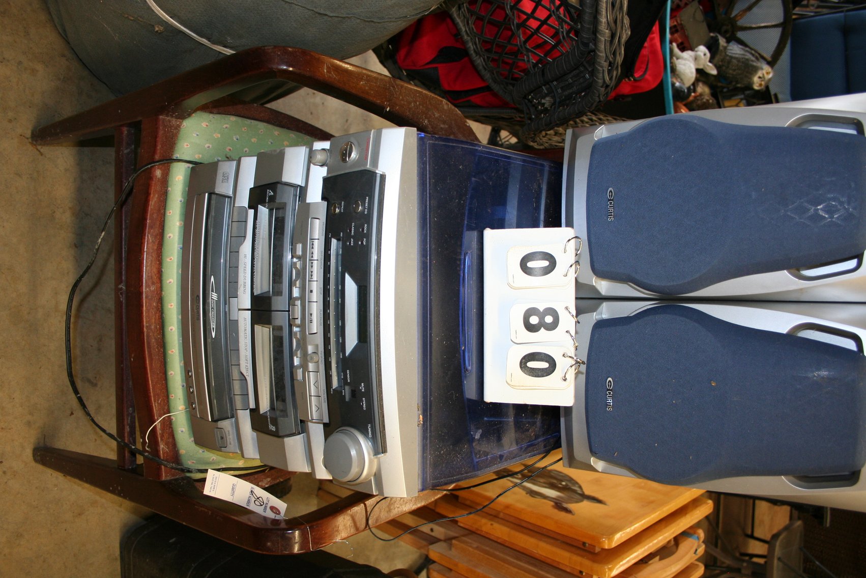 Image for Stereo System & Chair