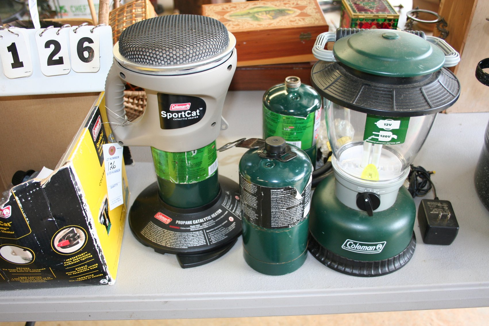 Image for Coleman Heater & Lamp