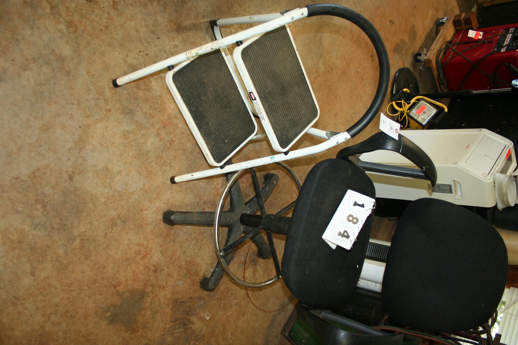 Image for Swivel Chair & Foot Stool