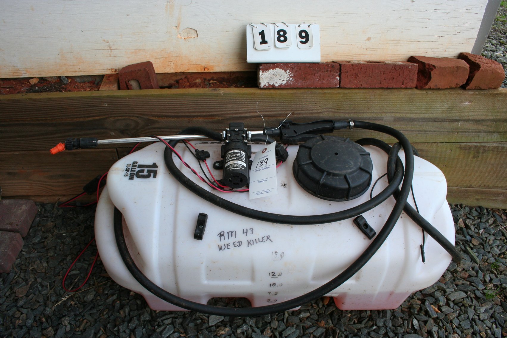 Image for 15 Gallon Electric Weed Sprayer