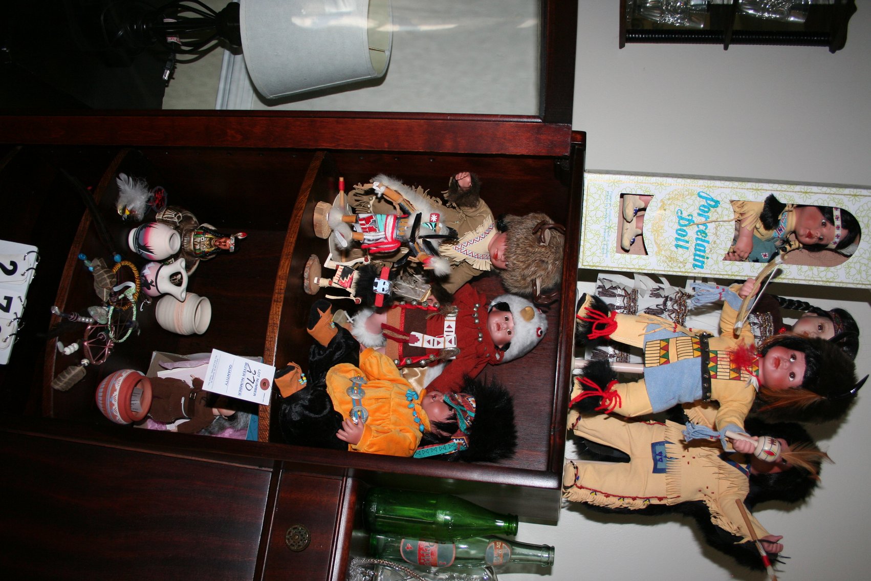 Image for Native American Dolls & Misc & Pottery