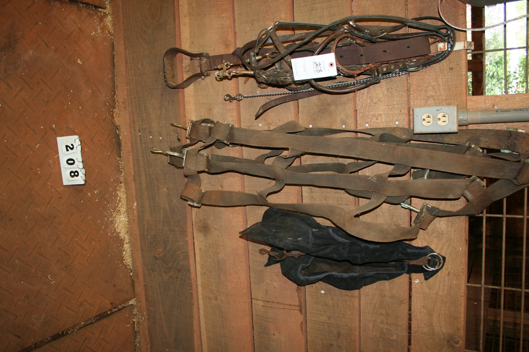 Image for Horse Tac & Blankets, Bridles, Bits, Rakes, Misc (ONE LARGE LOT)