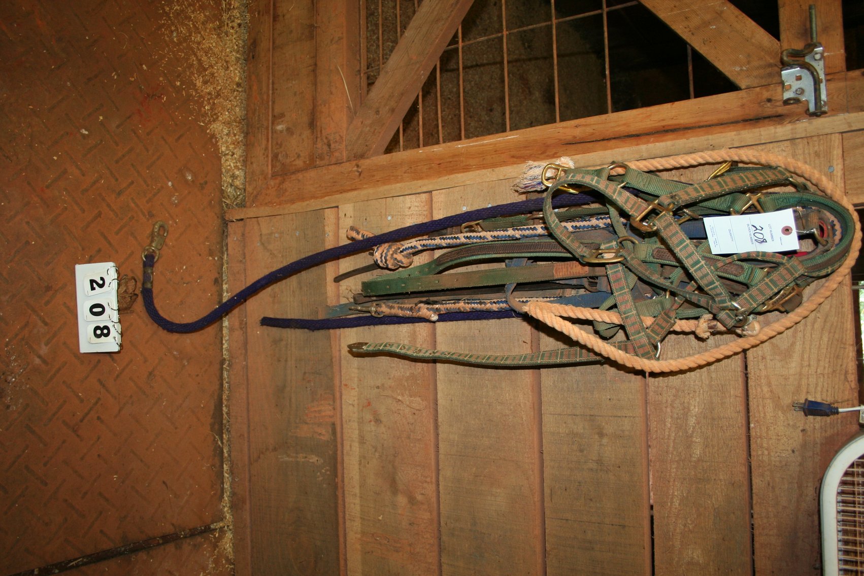 Image for Horse Tac & Blankets, Bridles, Bits, Rakes, Misc (ONE LARGE LOT)