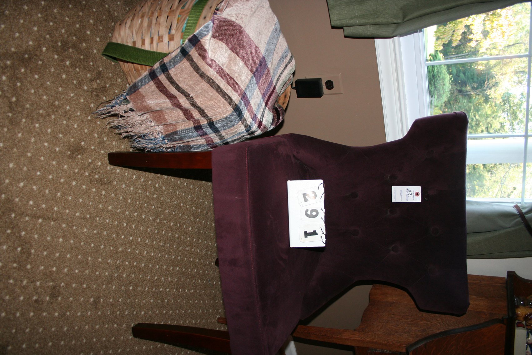 Image for Nice Valour Chair and Basket of Comforters