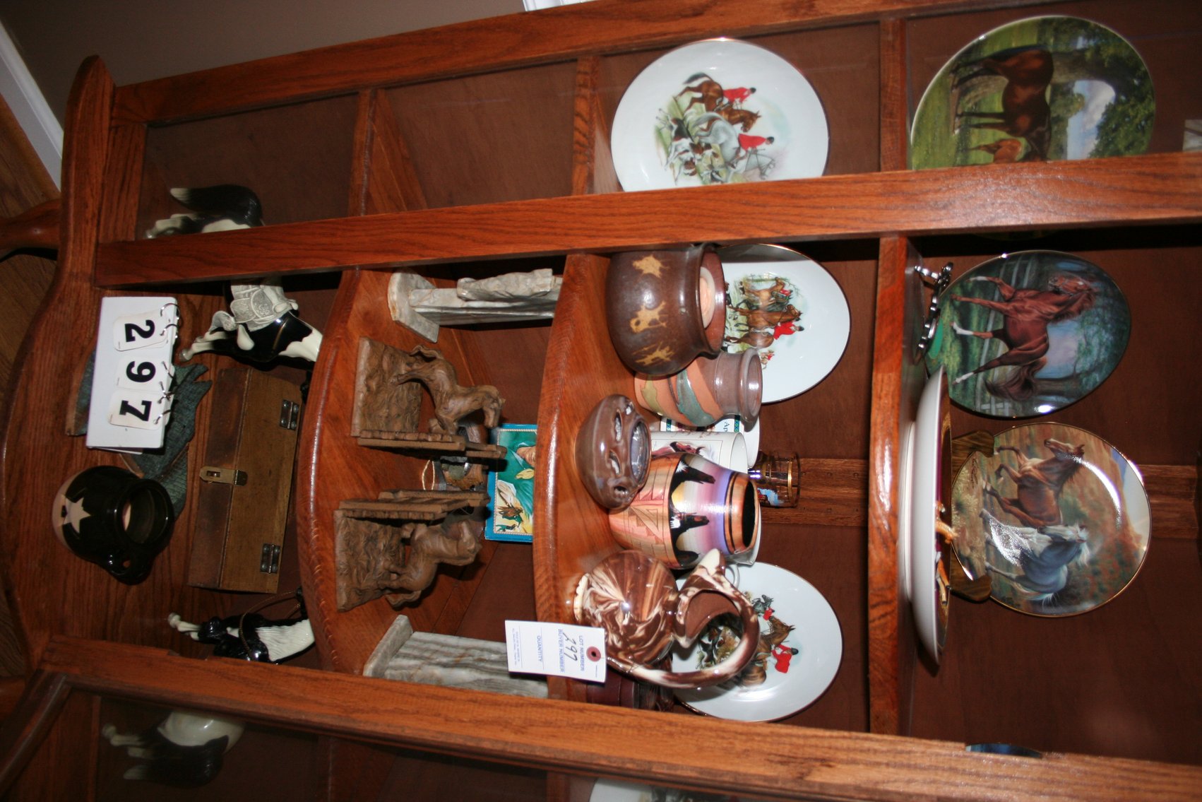 Image for Pottery, Cast Iron Book Ends Many Nice Pieces