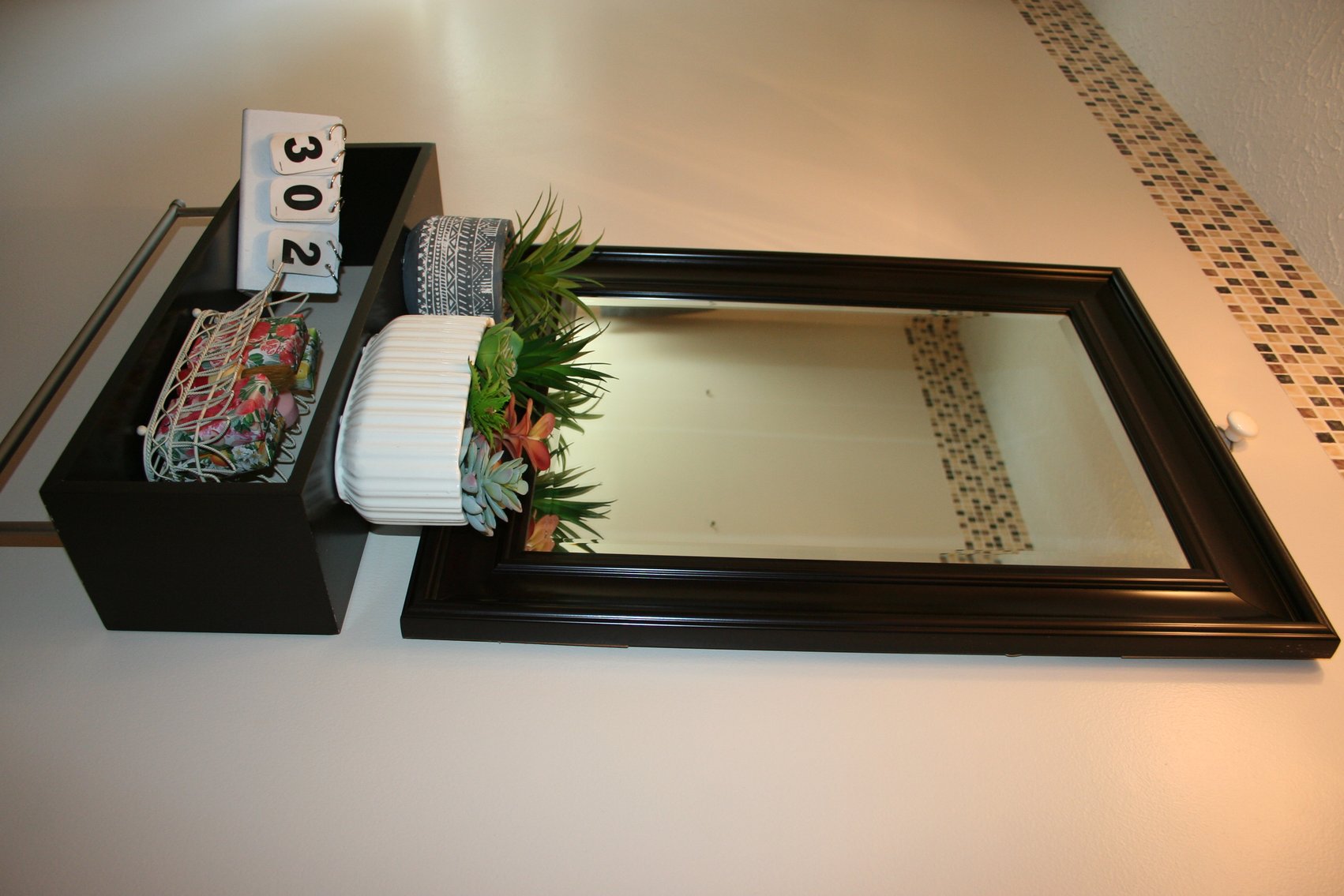 Image for Mirror and Towel Rack