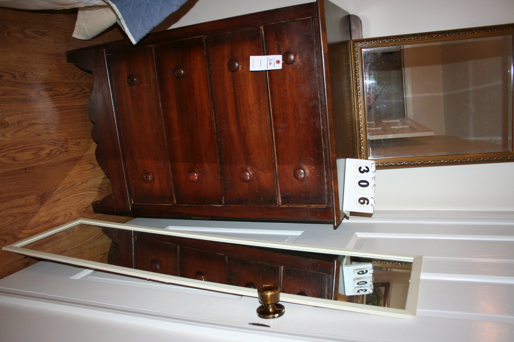 Image for Nice Pine Chest and Mirrors