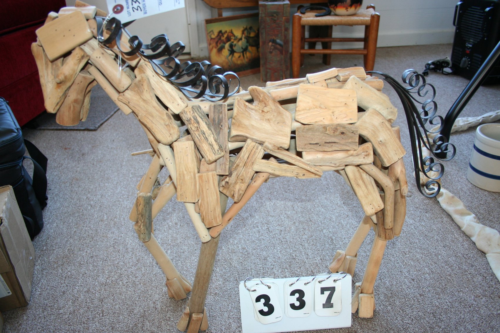Image for Handmade Driftwood Horse