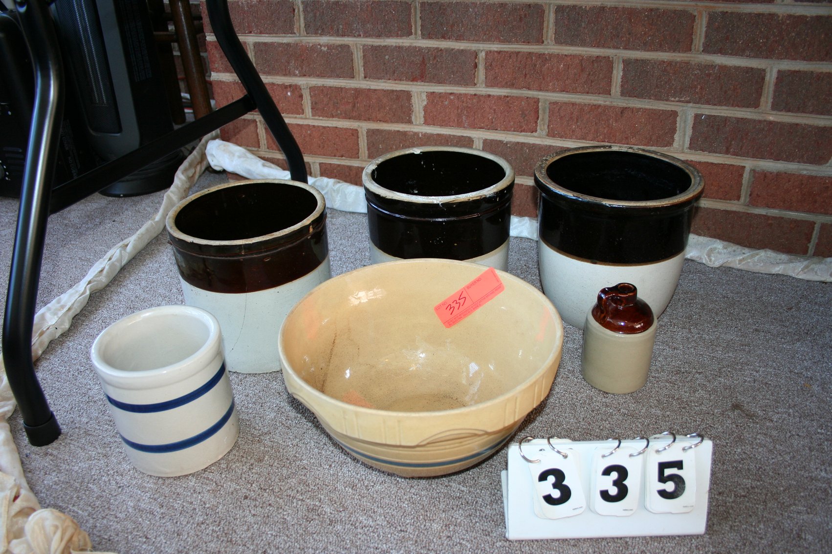 Image for Stove Crocks and USA Mixing Bowl