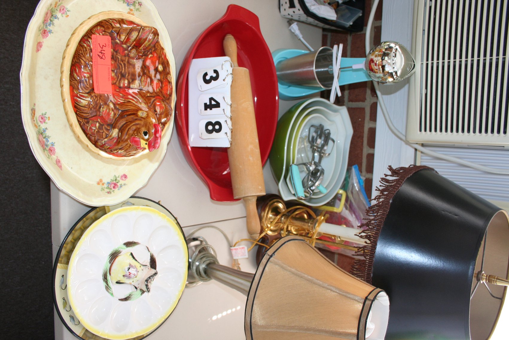 Image for Pyrex, Mixer, Lamps, Platters