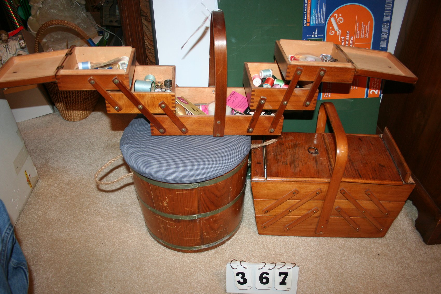 Image for Vintage Sewing Boxes