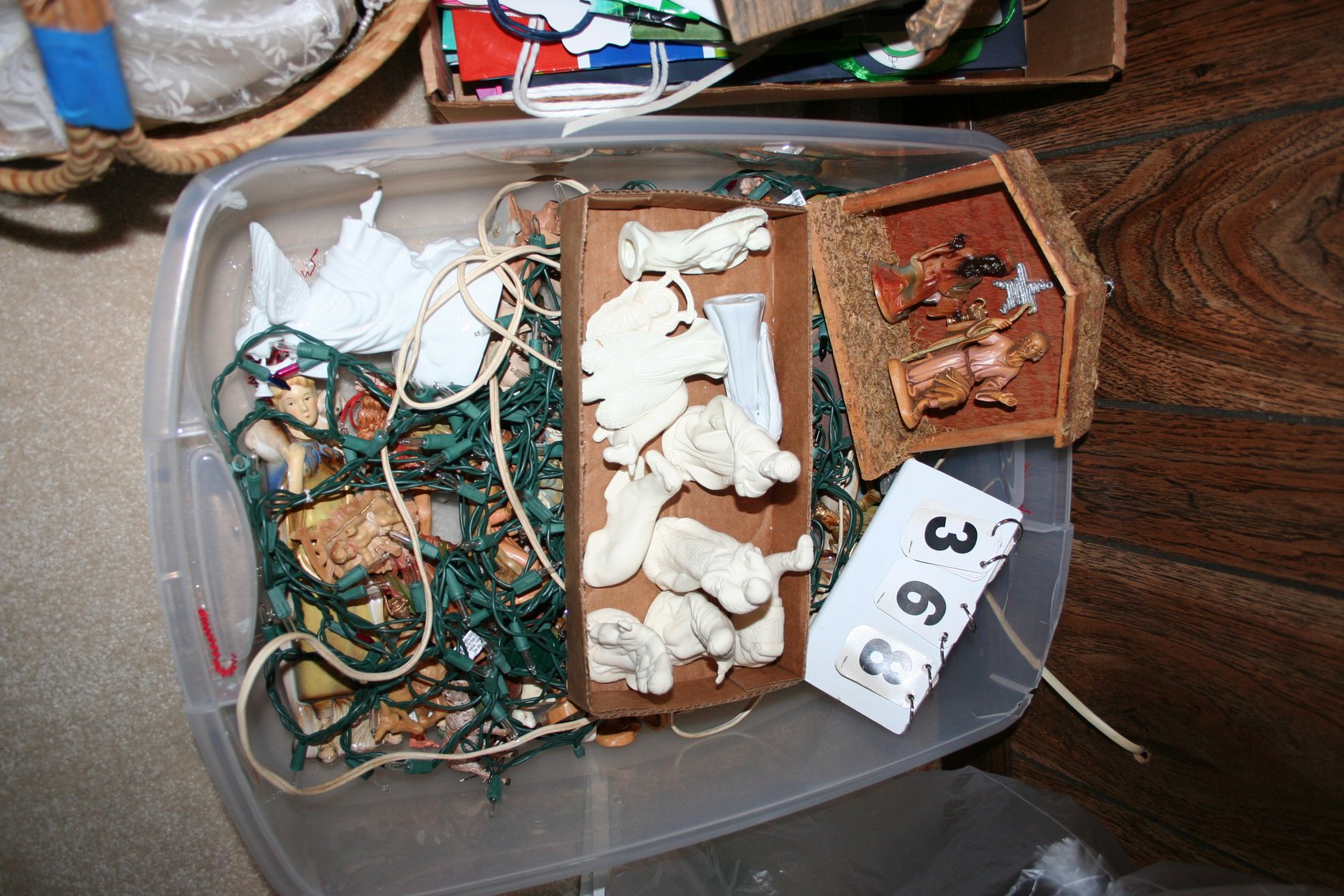 Image for Vintage Christmas Decor, Nativity Scenes