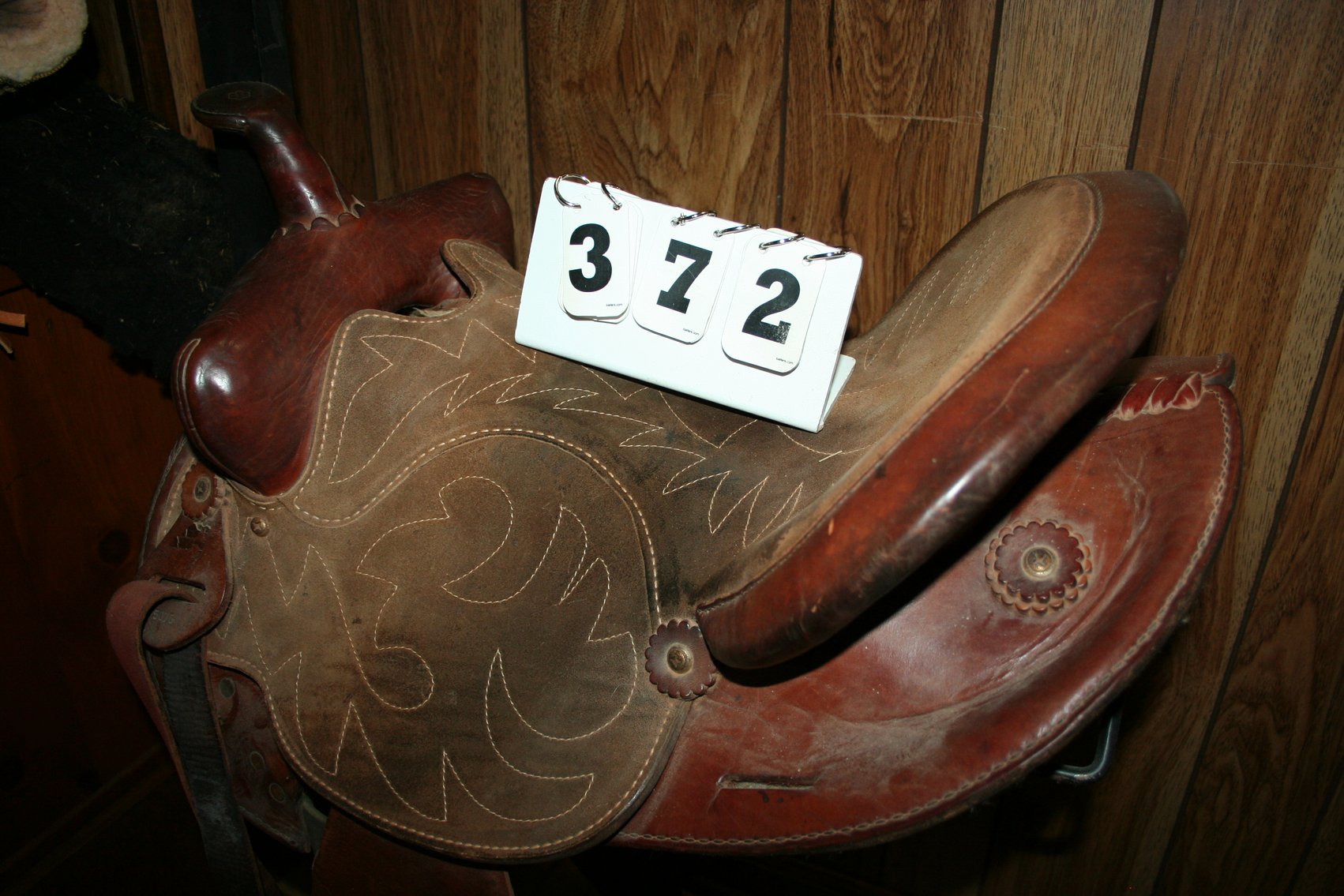 Image for Vintage Barrell Saddle Excellent Condition Made 10/1988