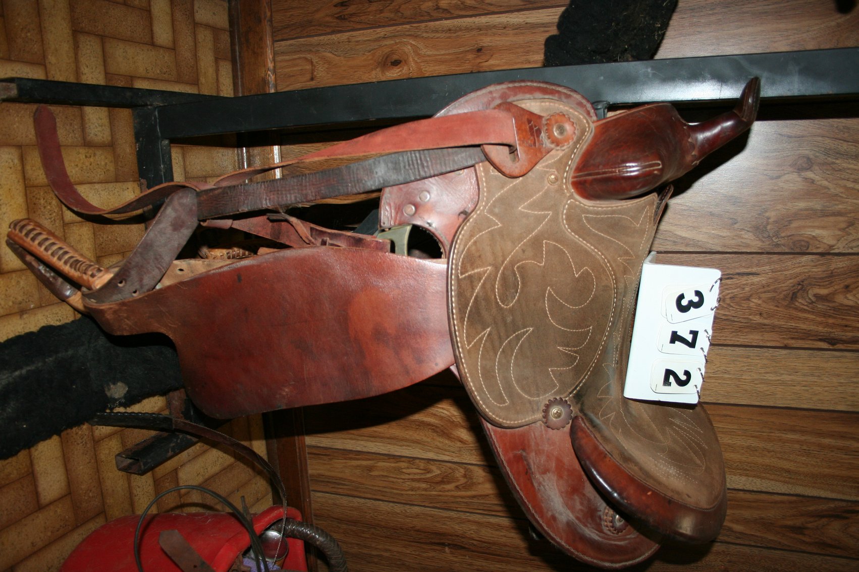 Image for Vintage Barrell Saddle Excellent Condition Made 10/1988