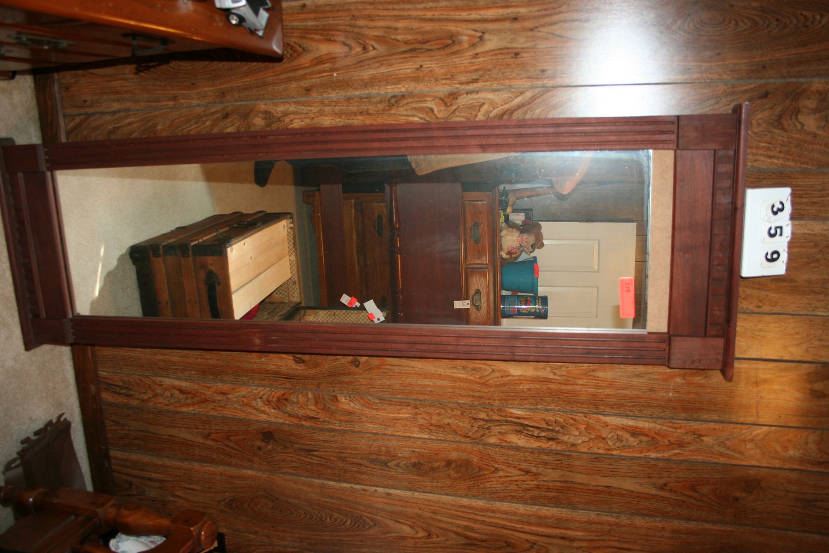 Image for Walnut Frame Dressing Mirror