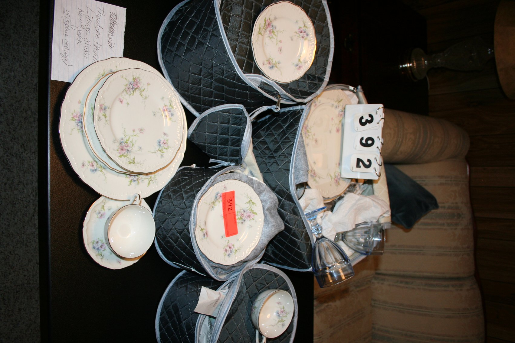 Image for Theadore Havilane Limoge China New York 15 Place Setting, No Chips