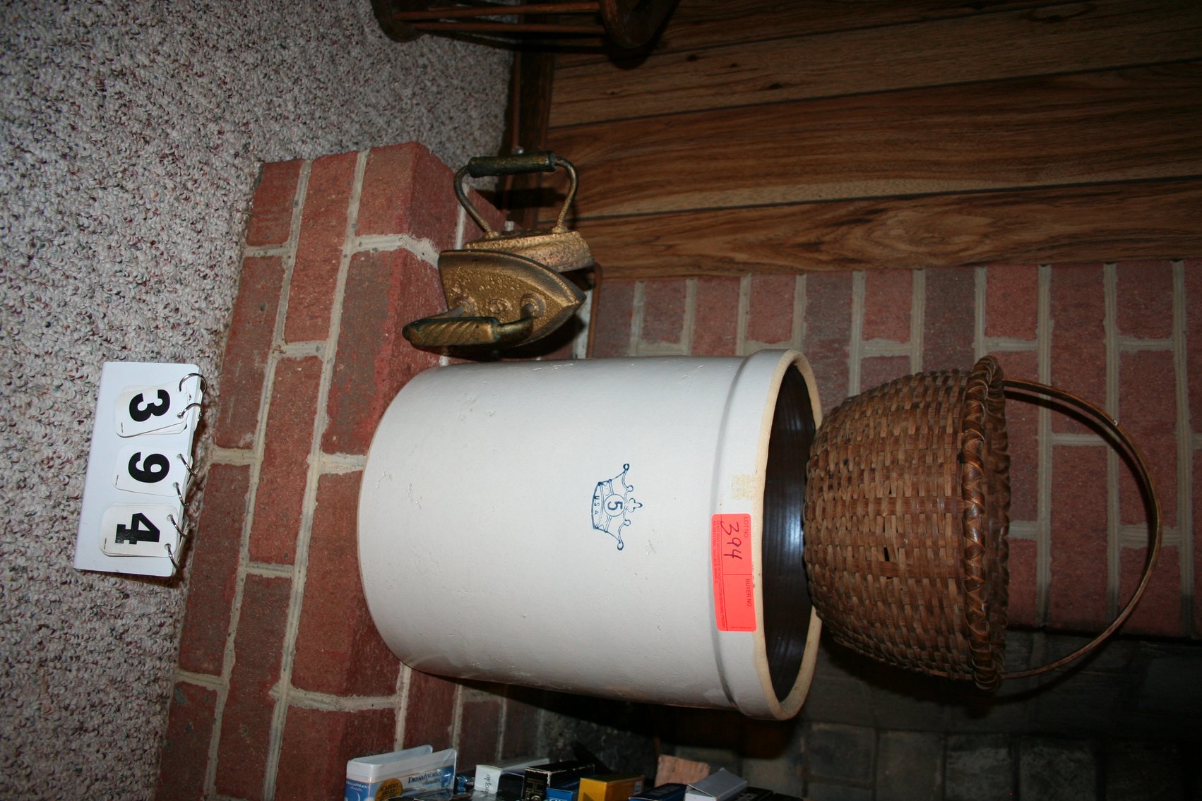 Image for Crock, Basket, Irons