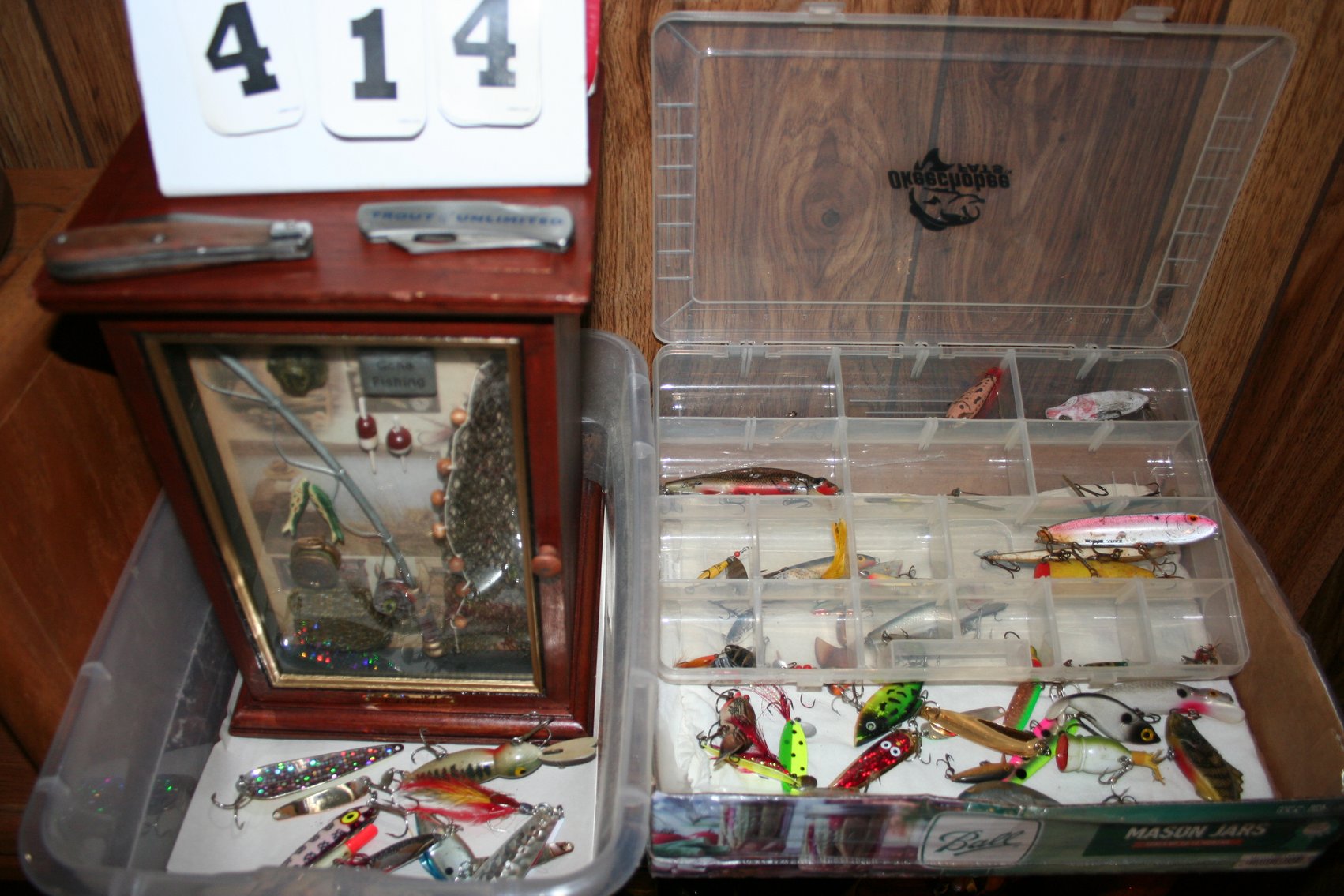 Image for Vintage Fishing Tackle, Fish Basket