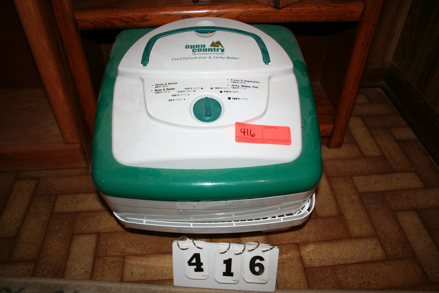 Image for Open Country Food Dehydrator & Jerky Maker