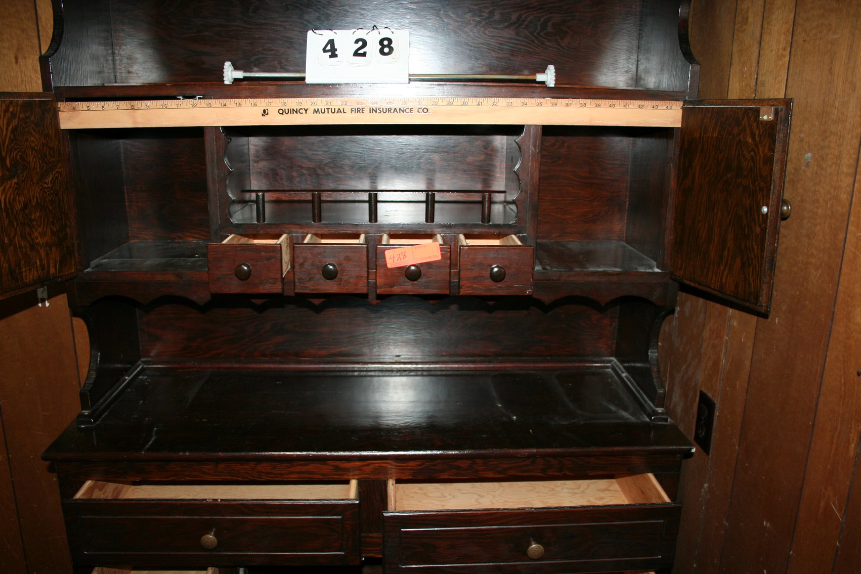 Image for Pine Set Back Cupboard