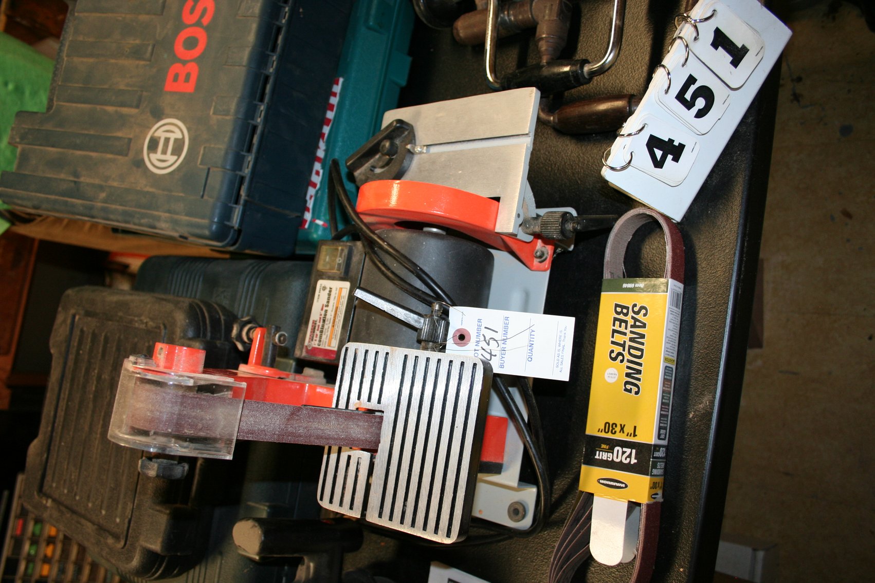 Image for Central Machinery Combination Sander