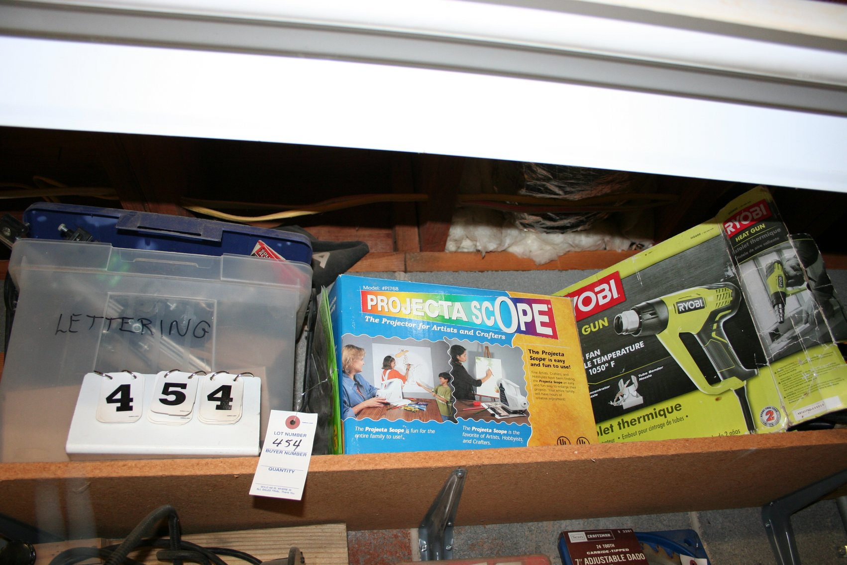 Image for Ryobi Heat Gun, Lettering, misc