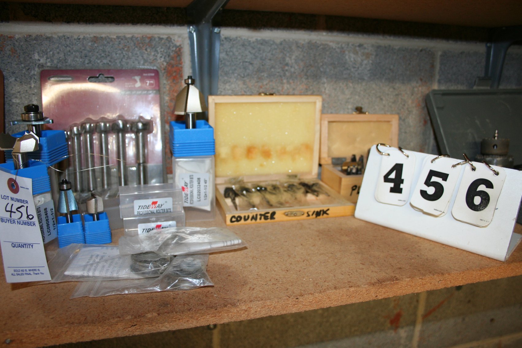 Image for Forstner Router Bits, Tideway Router Bits, Craftsman Router Bits