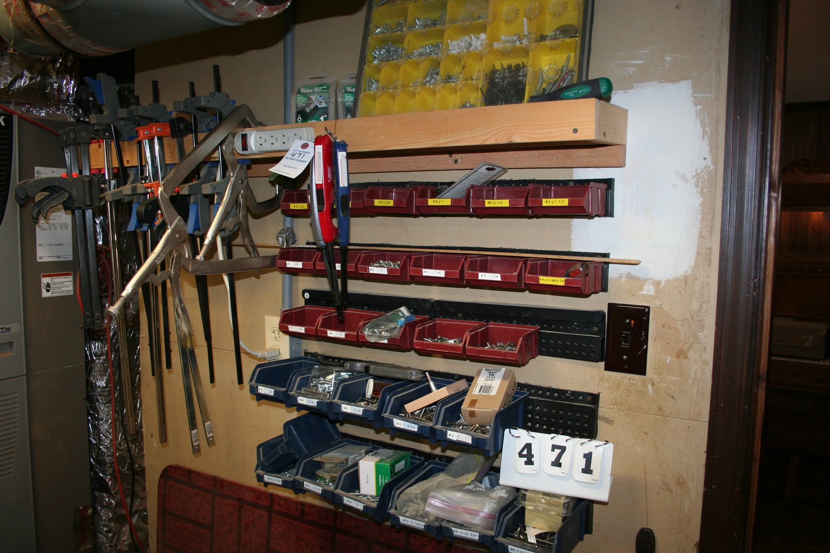 Image for Wood Clamps, Screws, Misc