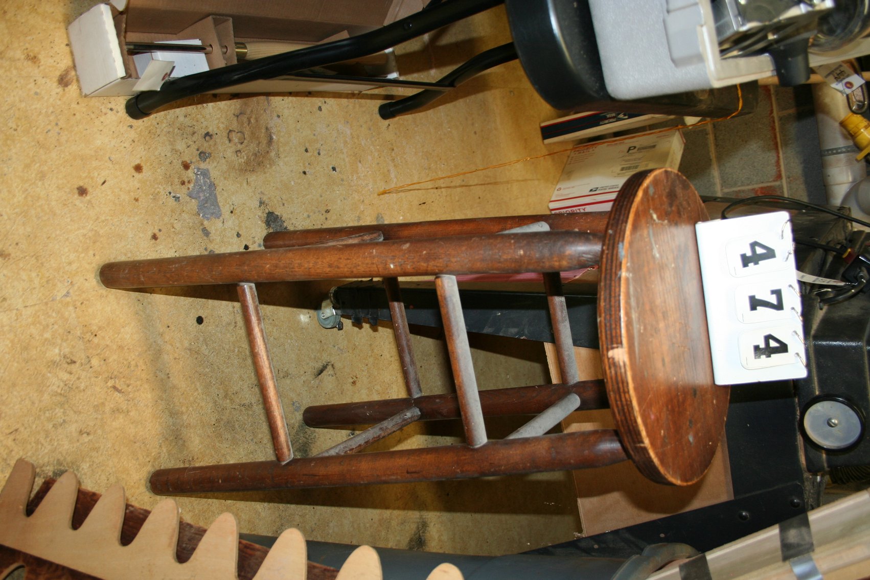Image for Vintage Oak Stool