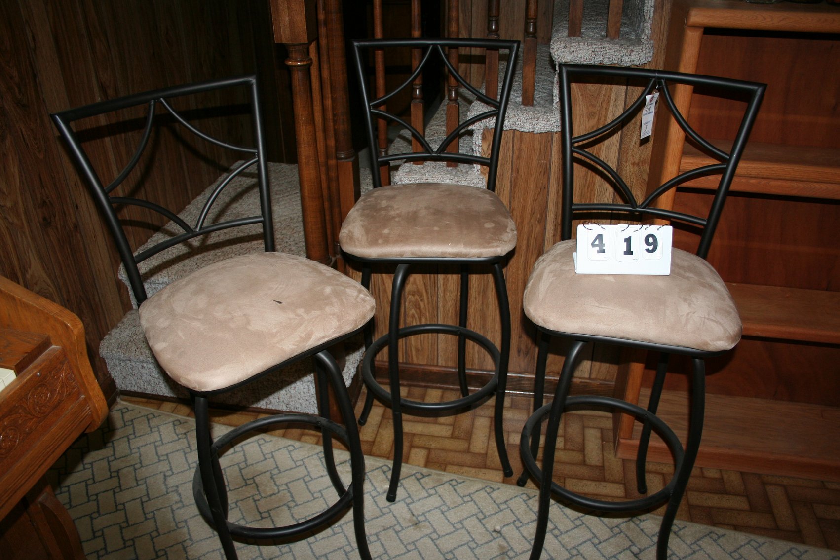 Image for Swivel Bar Stools (3)