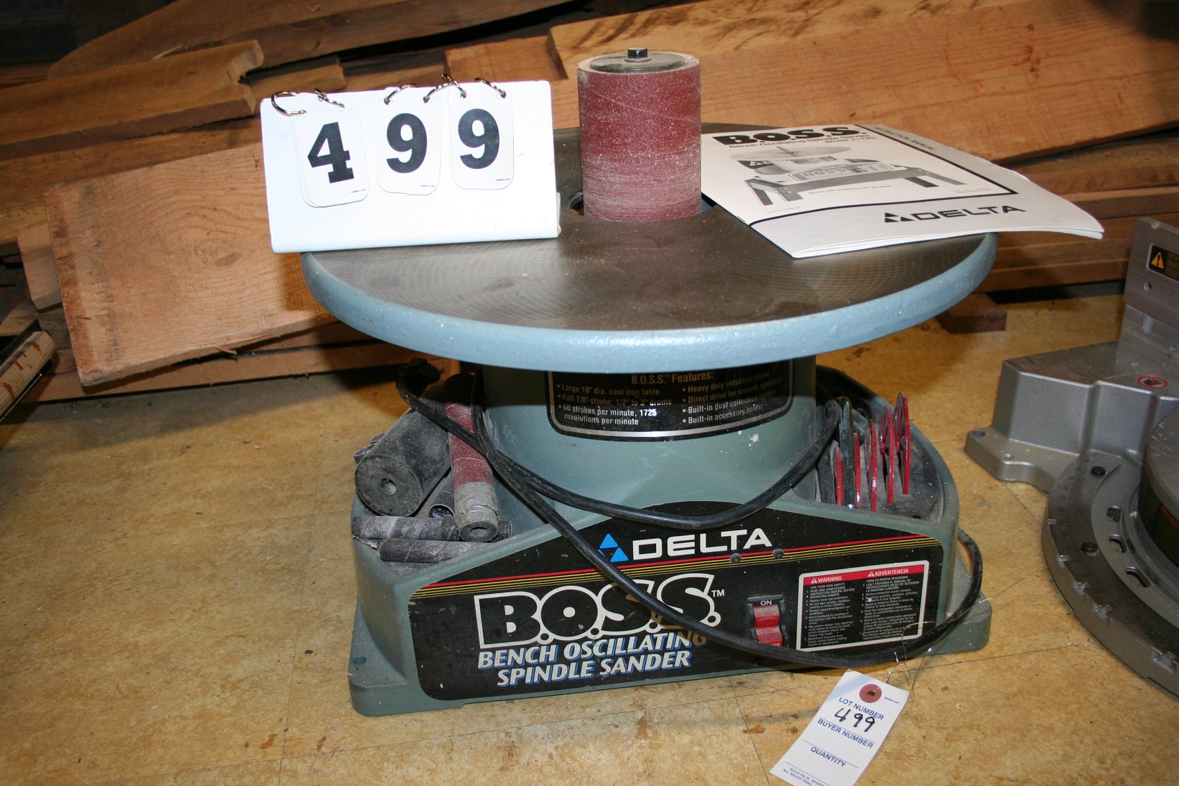Image for Delta Boss Spindle Sander